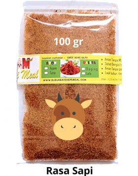 Jual Abon Baby Varian Rasa Daging Sapi 100 Gram