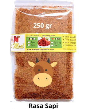 Jual Abon Baby Varian Rasa Daging Sapi 250 Gram