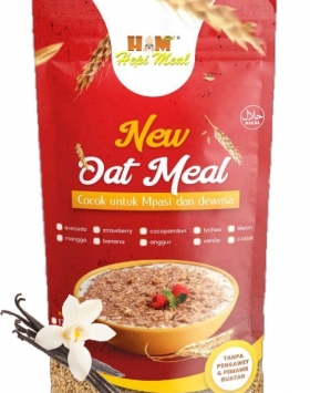 Jual New Oat Meal Varian Vanila 170 Gram