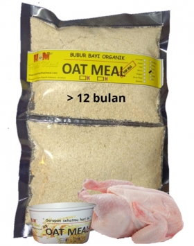Jual Oat Meal GURIH KASAR Varian Rasa Ayam 250 Gram