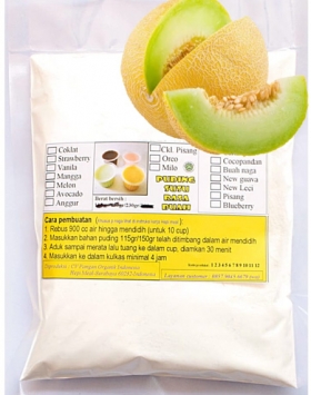 Jual Pudding Susu Rasa Buah Melon 230 Gram